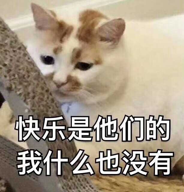 的一只猫,虽然17年10月离开这个世界了,但很开心还有人喜欢它的表情图