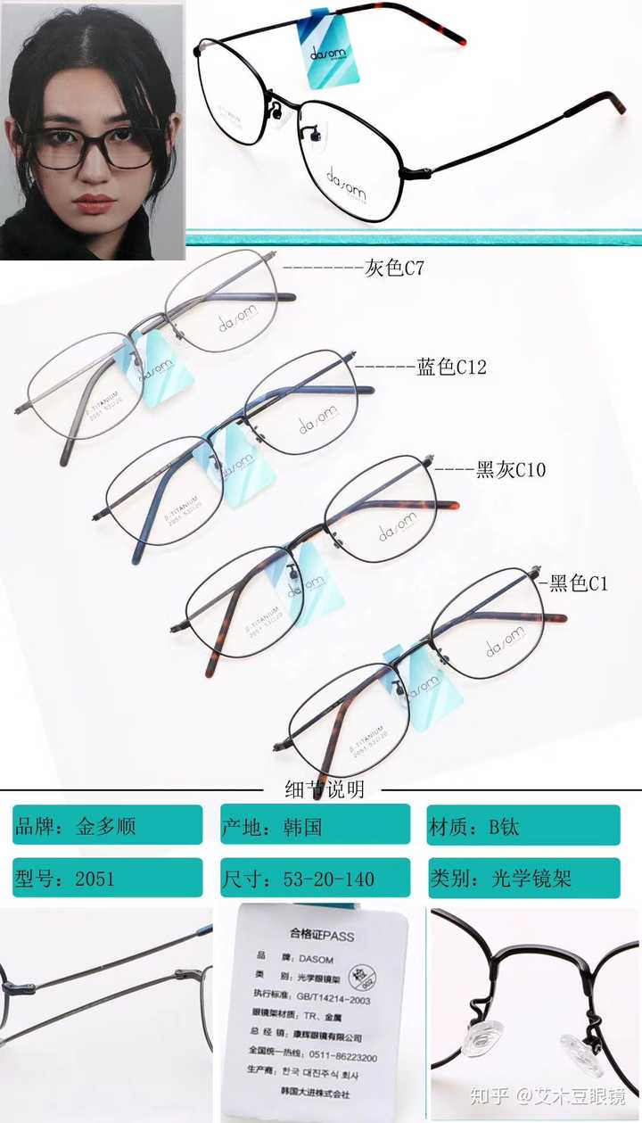 有没有初中生推荐用的眼镜框?