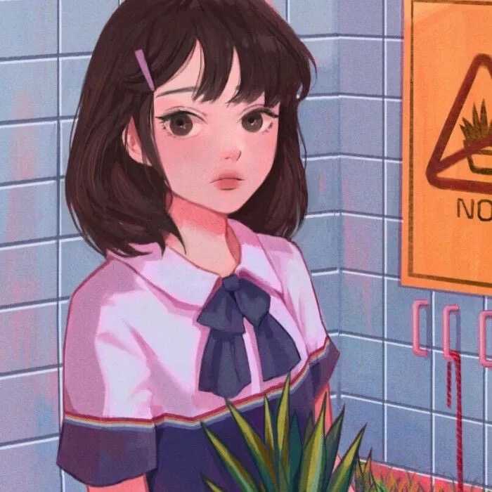 有什么短发女生头像?