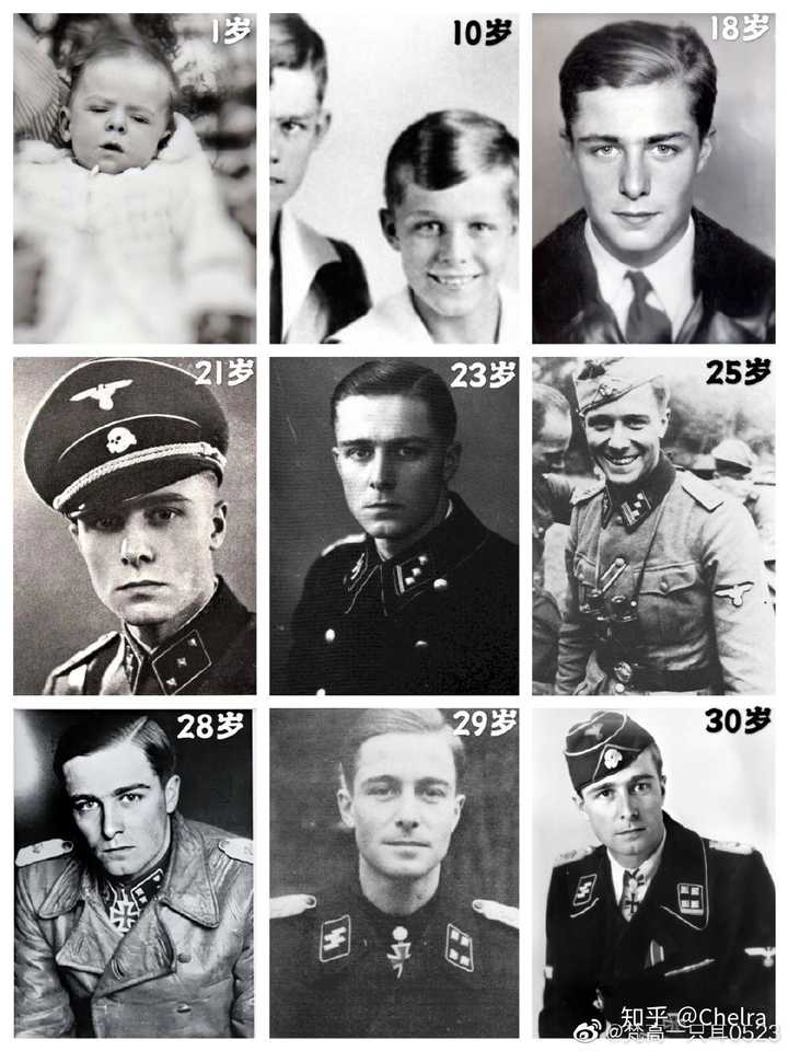 二战德国帅哥是啥样的?