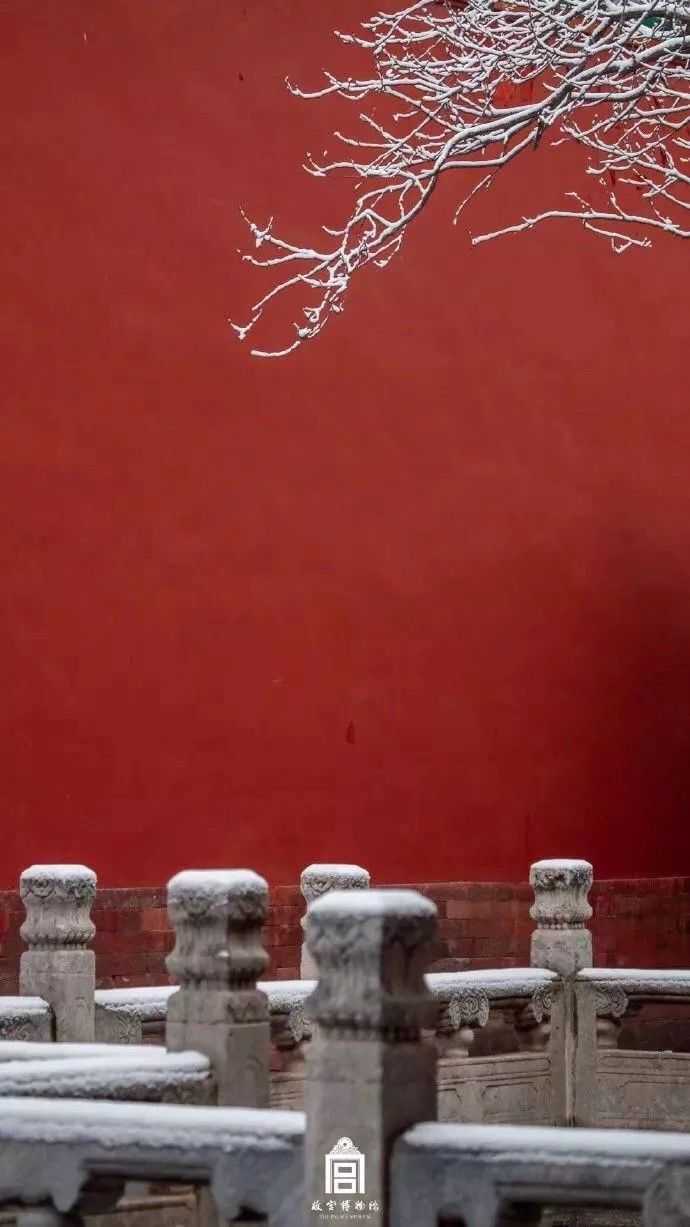 故宫的红墙,觉得很美很有意境