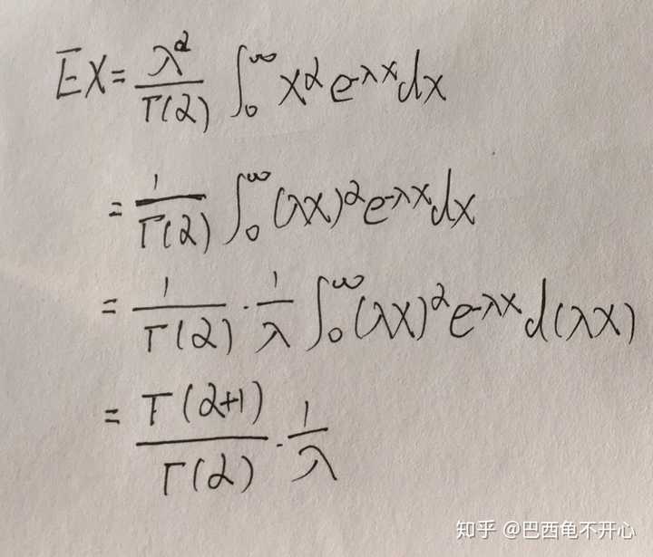 学渣就直接用伽马函数的定义做了