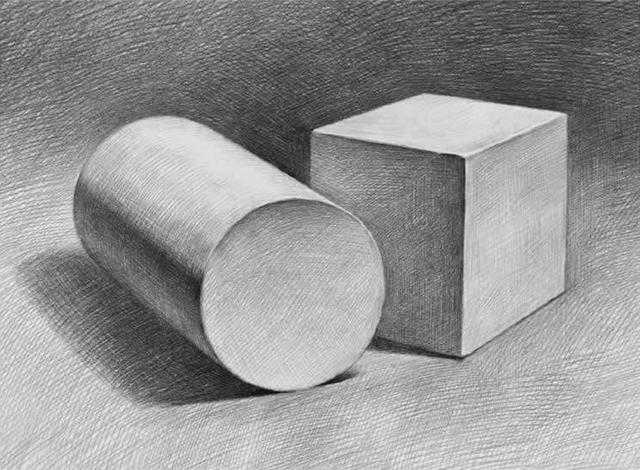 素描几何体入门