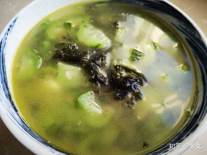 丝瓜紫菜汤