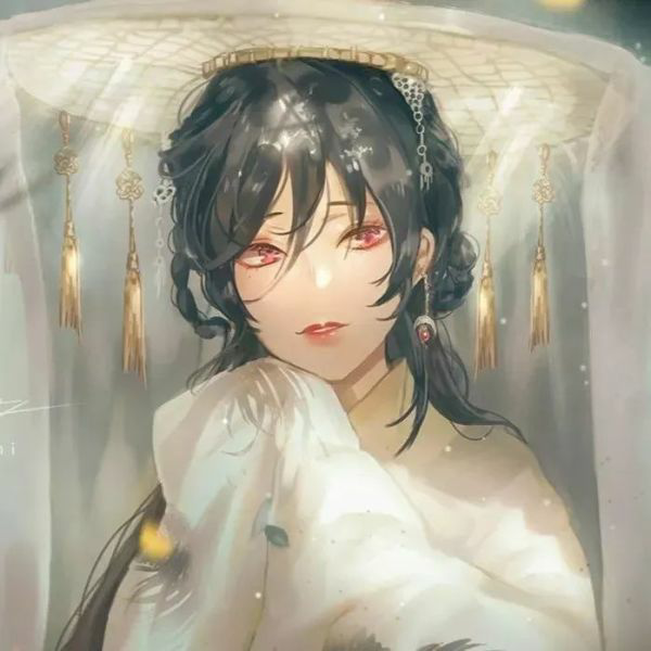 古风女生头像(因为太多放在最后) 最后是画师柒十二梁画的超美眼睛图