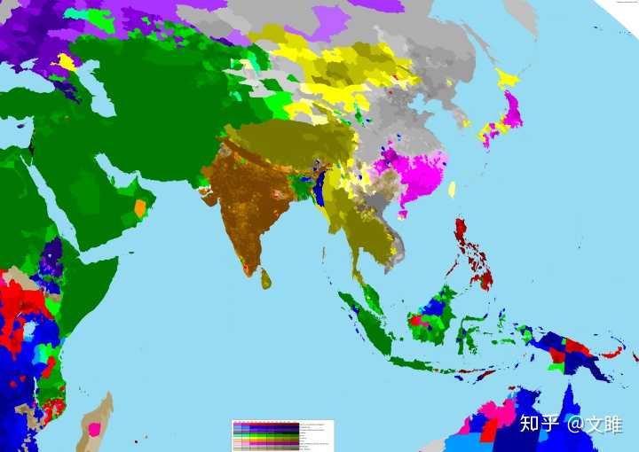 (世界宗教地图:亚洲)