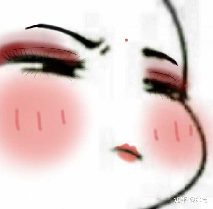 有没有那种浓妆艳抹的表情包?
