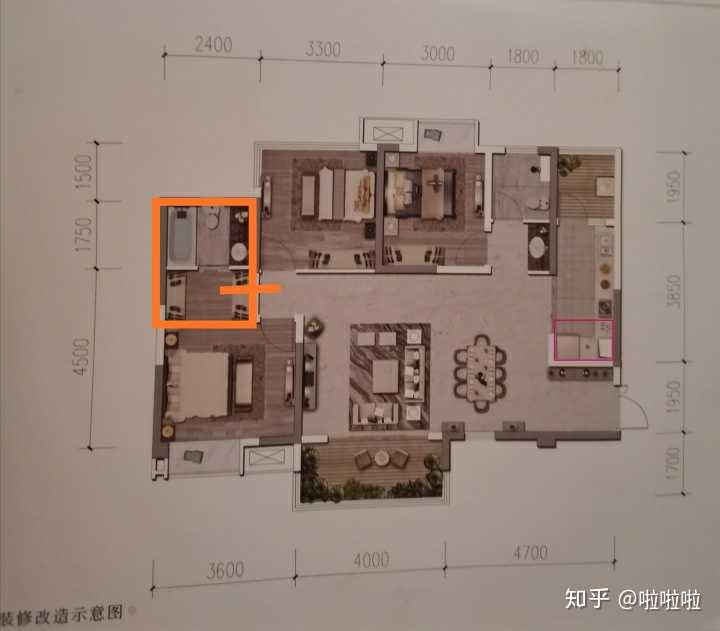 想要把三室改成四室,请大家给点建议,怎么改合适?