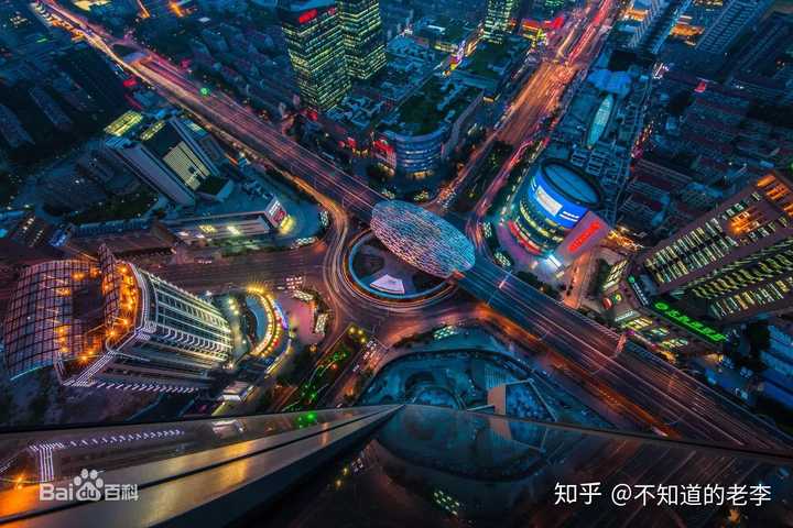 五角场中心地段航拍