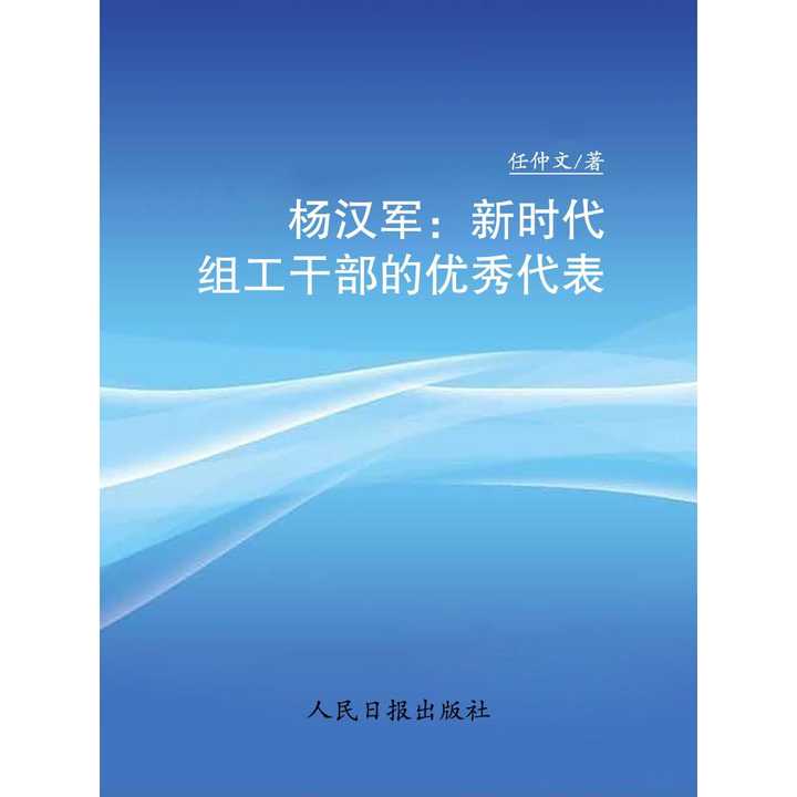 杨汉军:新时代组工干部的优秀代表(书籍)