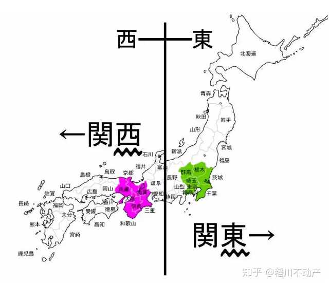 地理上划分可以看下面这张地图