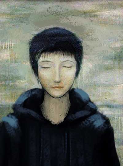 为什么『雨中女郎』这幅画会使一些人有恐惧感?