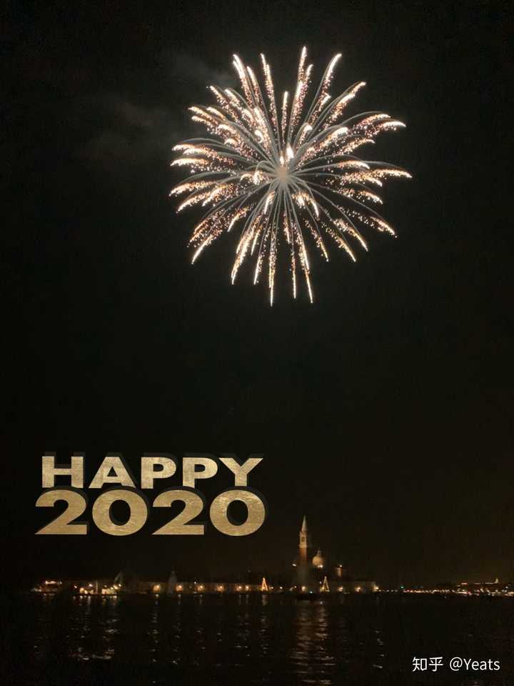 附送威尼斯的新年烟花.快乐2020!