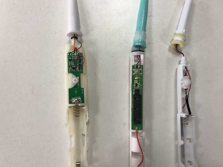 这一类的电动牙刷震动频率相对采用锂电池的电动牙刷来说,是比较低的.