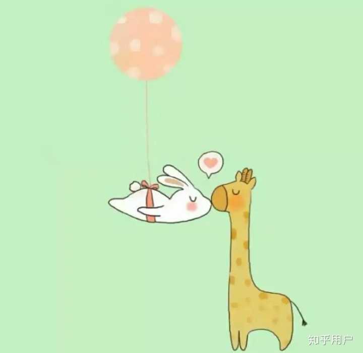 后来,第七只兔子站上去后,对着长颈鹿亲了一口.