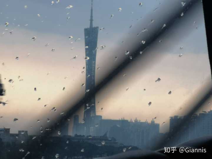 前阵子疯狂下雨的广州