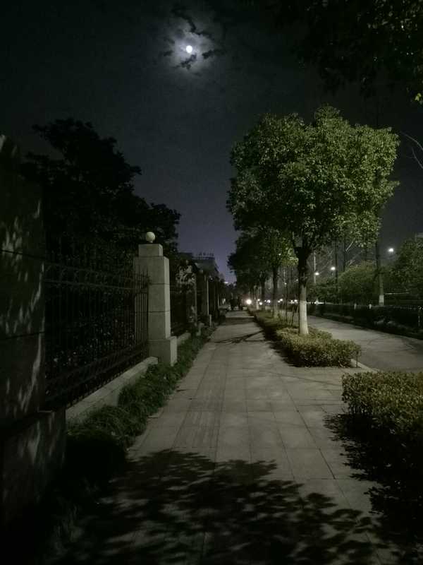 月黑风高的夜晚 车水马龙的街头 一直都是一个人 哎呀 路上写着写着