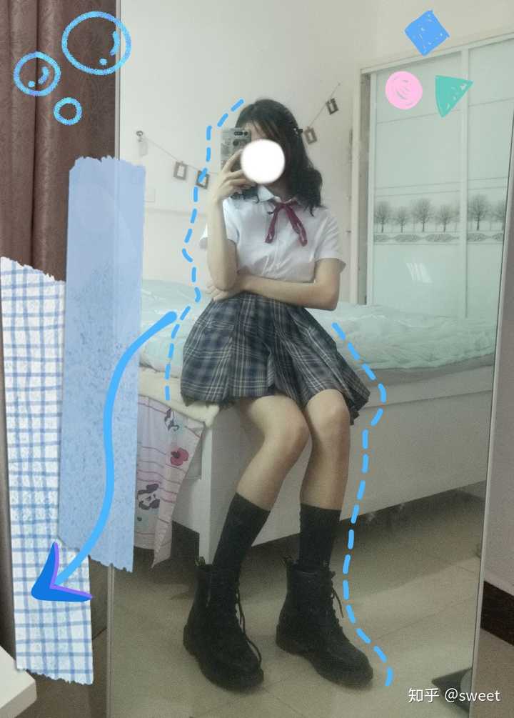 穿jk制服如何克服羞耻感?