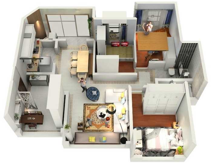装修房子自己做3d效果图,哪些3d室内设计软件比较合适?