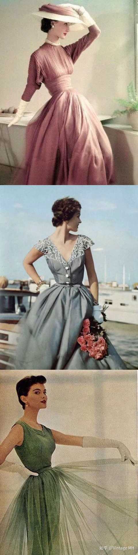女生怎么穿出上世纪50年代美国或法国复古风?