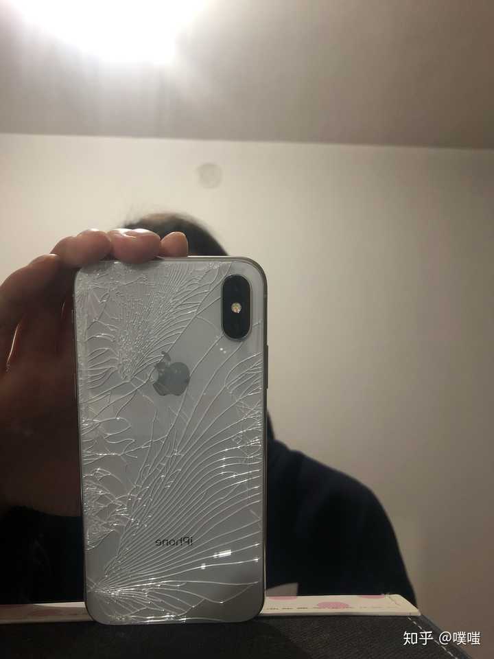 iphonex这种程度的后盖碎了换玻璃多少钱