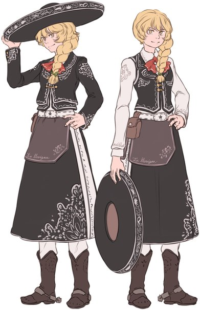(硕大的太阳帽是墨西哥的特色服饰内容之一,by memefo)