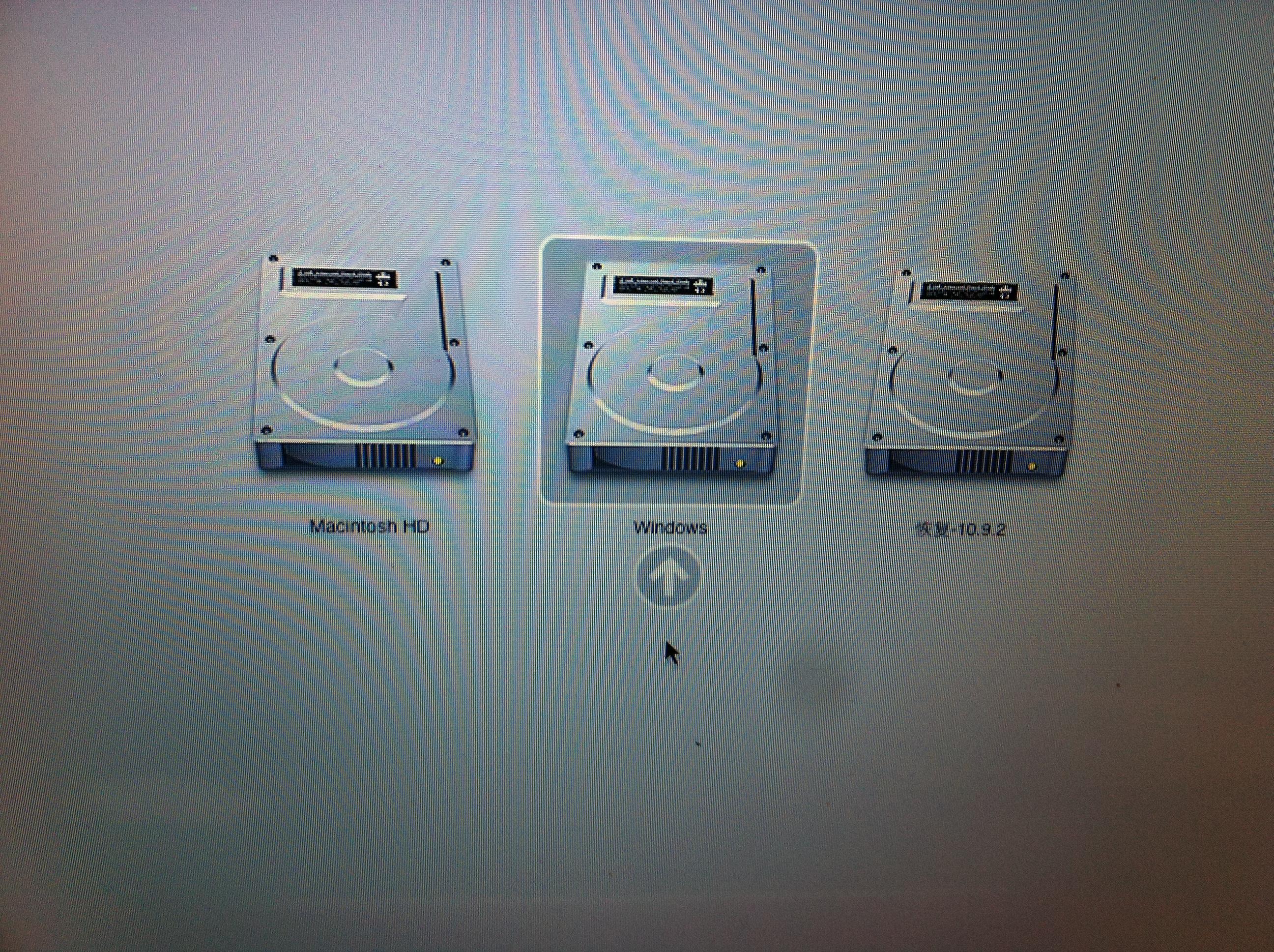 ro升级更新OSX之后出现了三个盘符?双系统X
