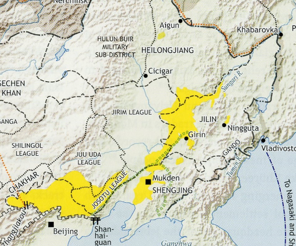 东北三省面积和人口_东北三省地图是什么