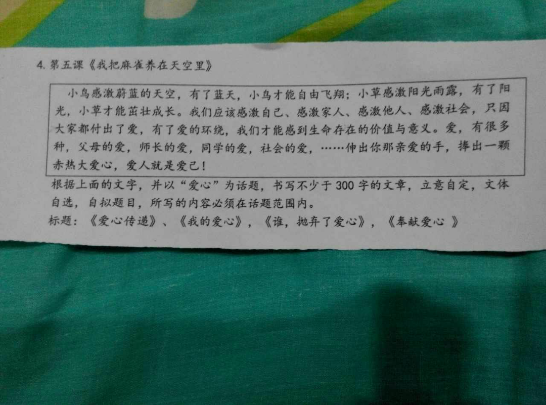 帮表妹求个作文,大神帮帮我这个粗人? - 生活 -