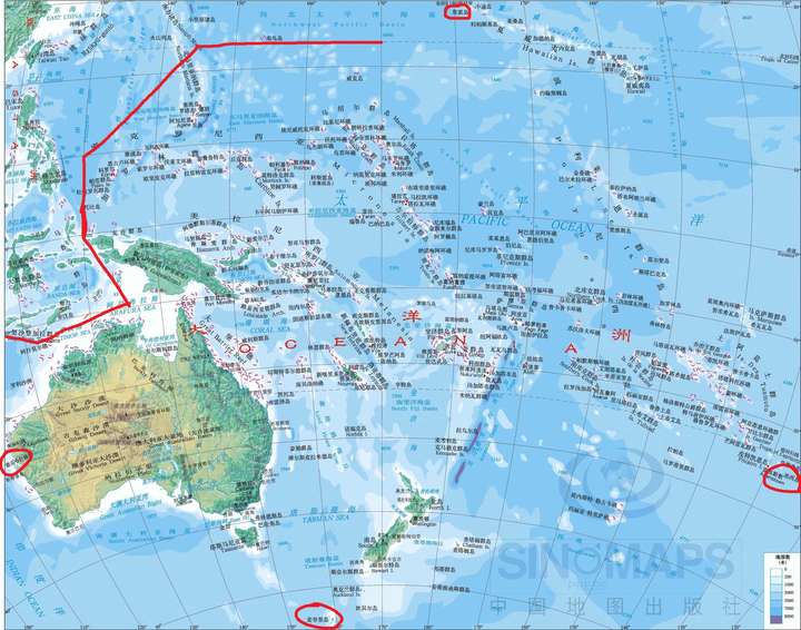 夏威夷群岛属于波利尼西亚群岛,而波利尼西亚是大洋洲组成部分之一