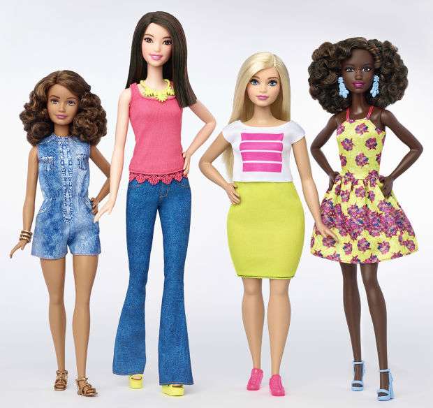 更新 上图为美泰商店官图barbie fashionistas dolls, clothing &