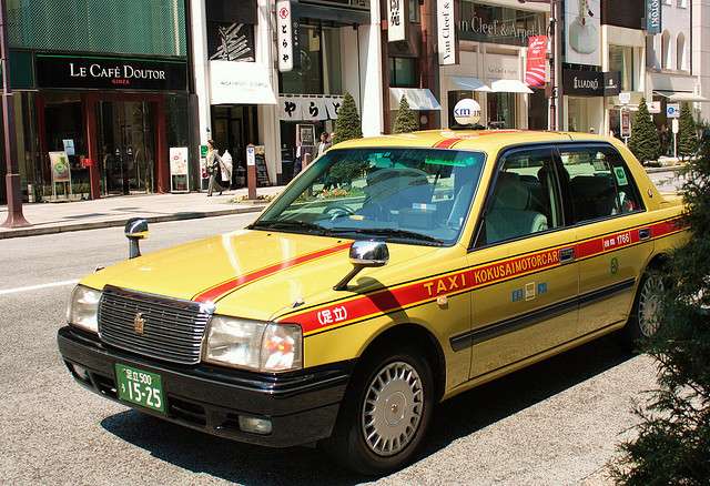 日本的出租车车型主要是哪几款车?