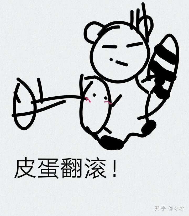 放个自制表情包活跃下气氛,不要问皮蛋为什么大小不一!