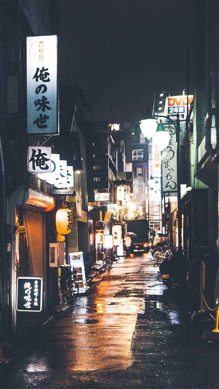 有没有和这种类似的日系和风全面屏壁纸?