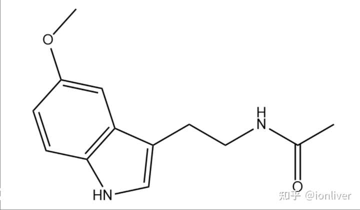 褪黑素分子结构
