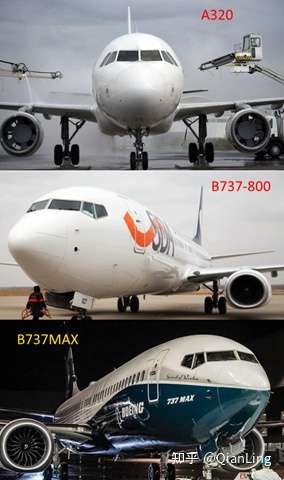 波音737800737max8和空客a320的外观识别识别九元航空客机