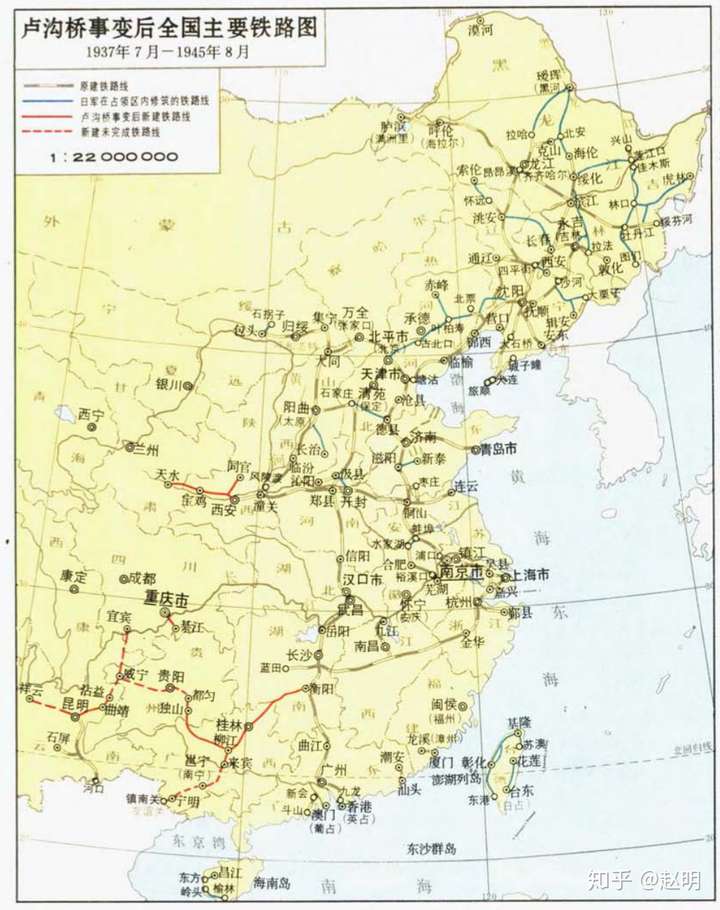 37年的中国铁路