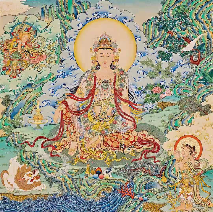 最新!桑吉才让"妙笔丹青"唐卡艺术展将在上海云间美术馆举行开幕式