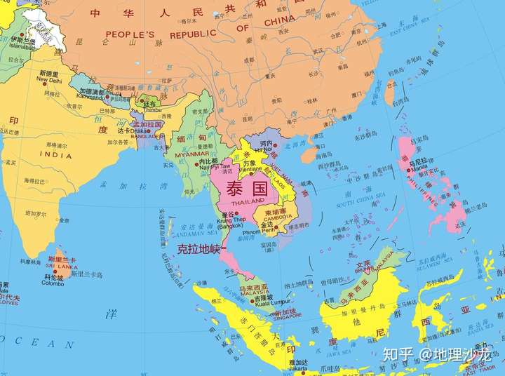 24 人赞同了该文章 泰国是一个位于东南亚中南半岛上的沿海国家