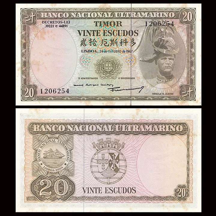 为什么东帝汶货币上有中文?
