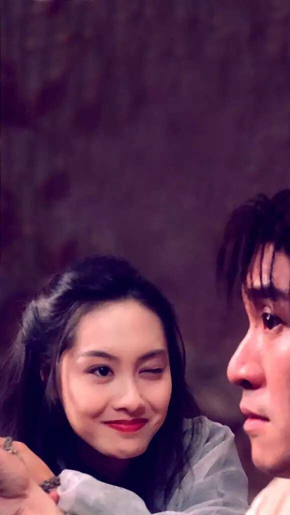 有没有大神有大话西游的一些高清壁纸啊,比如朱茵眨眼