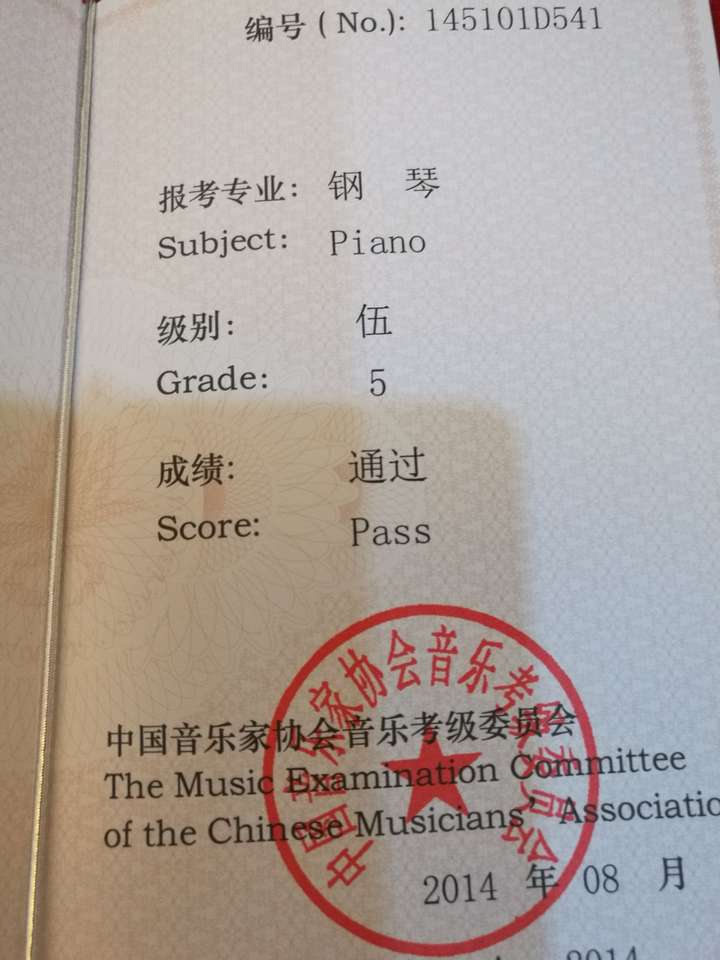 钢琴考级最被认可的是中央音乐学院还是中国音协?