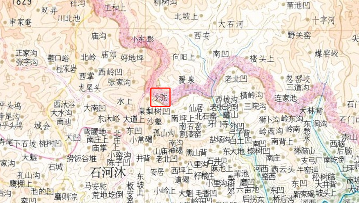 1995年《山西省地图集·壶关县》(局部)