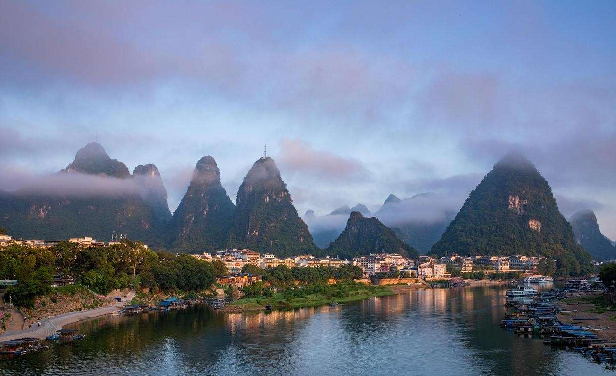 旅行人渊龙博峰 的想法: 桂林漓江风景区,是世界上规模较大,风景