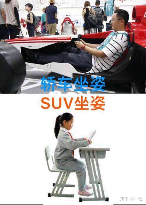 小轿车和suv坐姿对比图