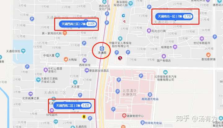 天通苑推荐小区