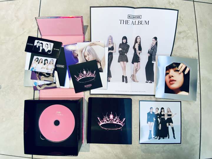blackpink专辑付费截图,专辑购买截图 如何评价blackpink新专辑thealbum
