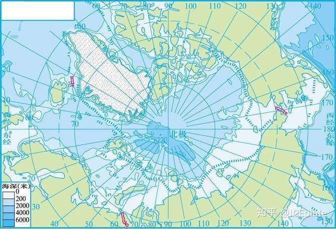 以此冰封北冰洋及其海岸,提高北半球高纬度地区反射率.