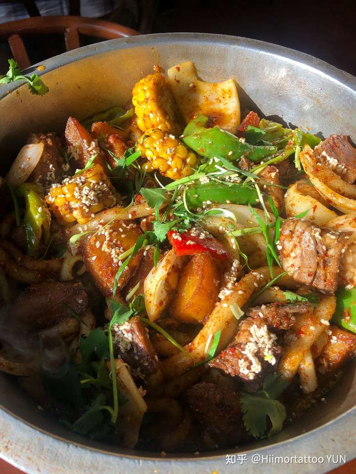 炕锅羊肉