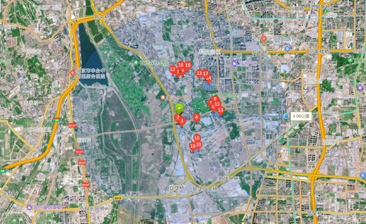 丰台区循环经济产业园:画5公里圆可以覆盖整个丰台科技园和郭公庄地区